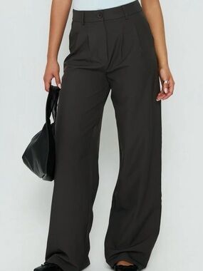 Princess Polly Archer Pants in Slate
